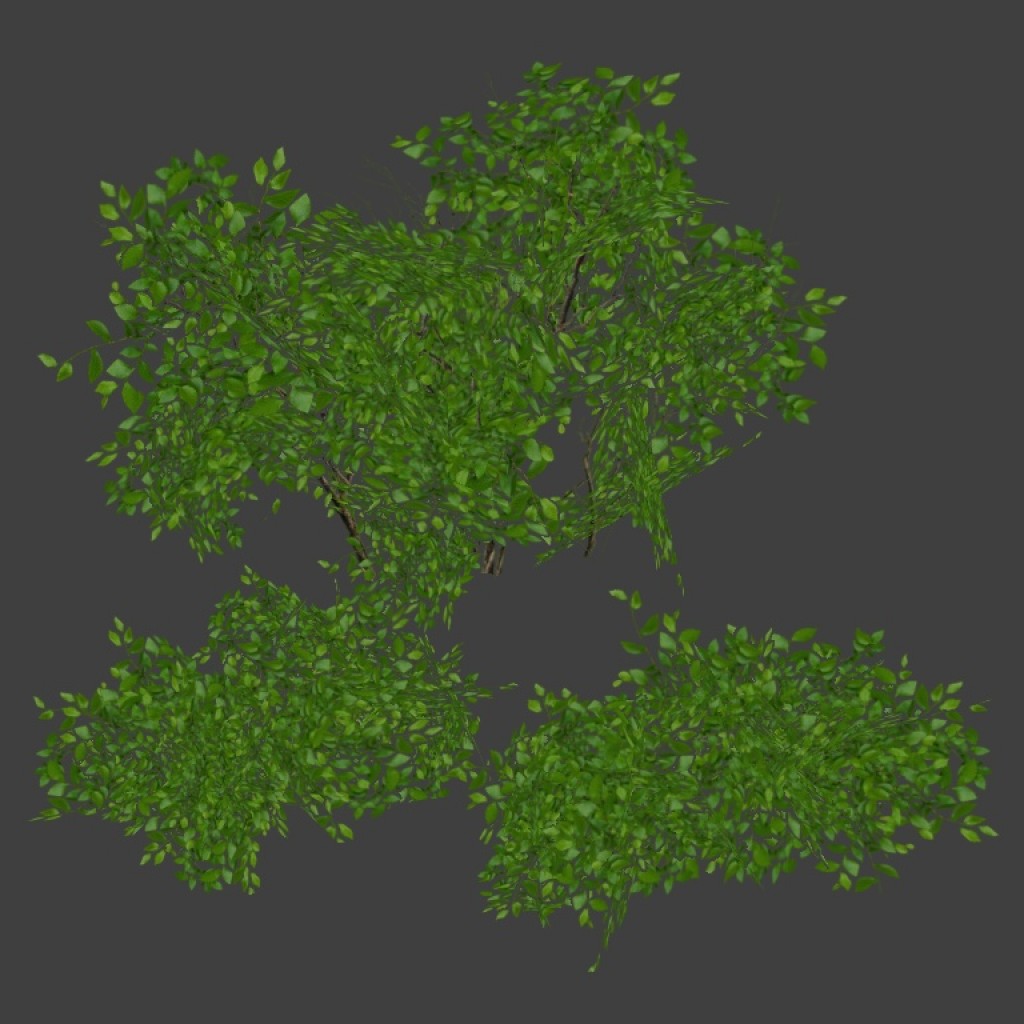Low Poly Bushes preview image 2